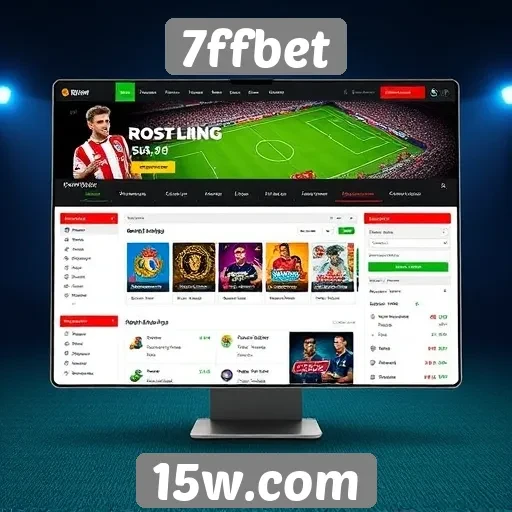 Interface e usabilidade do site 7ffbet