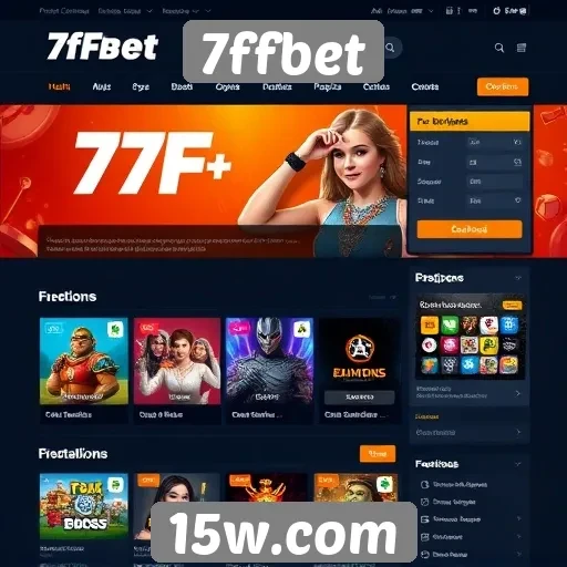 Análise da interface do usuário do site 7ffbet